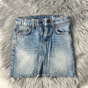 Denim Mini Skirt Size 2-3Y